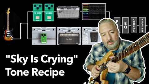 Blues Guitar Lessons - How I Replicated SRV’s “The Sky Is Crying” Tone