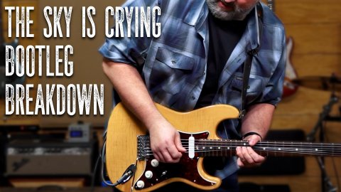 Blues Guitar Lessons - SRV “Sky Is Crying” Bootleg Breakdown