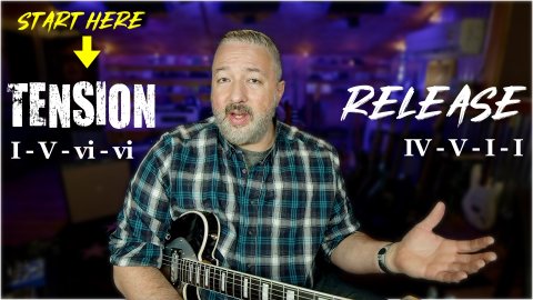 Blues Guitar Lessons - A Simple Way To Build And Release Tension Using Progressions