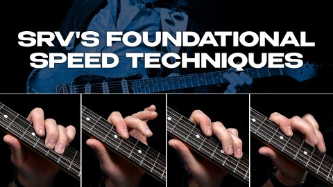 Blues Guitar Lessons - Building SRV Speed From The Ground Up