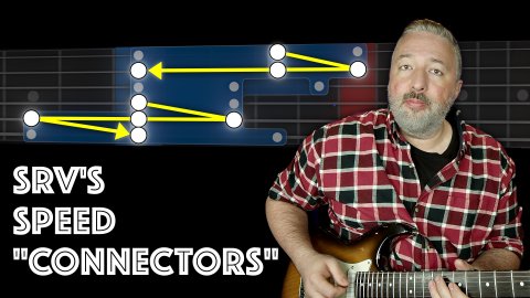 Blues Guitar Lessons - SRV’s Blues Box Speed “Connectors”