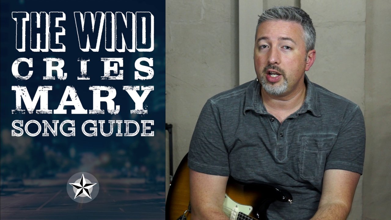 The Wind Cries Mary Song Guide Lesson 1 TXBA Free Lesson Friday